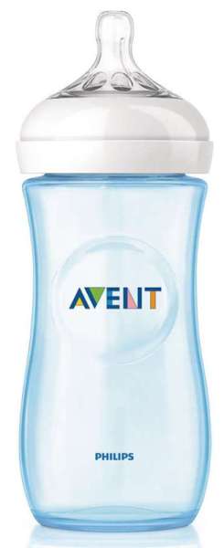 Philips Avent Biberon Natural Bleu - 330 ml